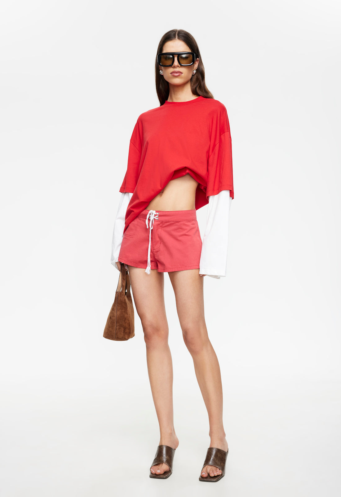 Lioness Fashion Smart Buy SUNDOWN SHORT - CRIMSON