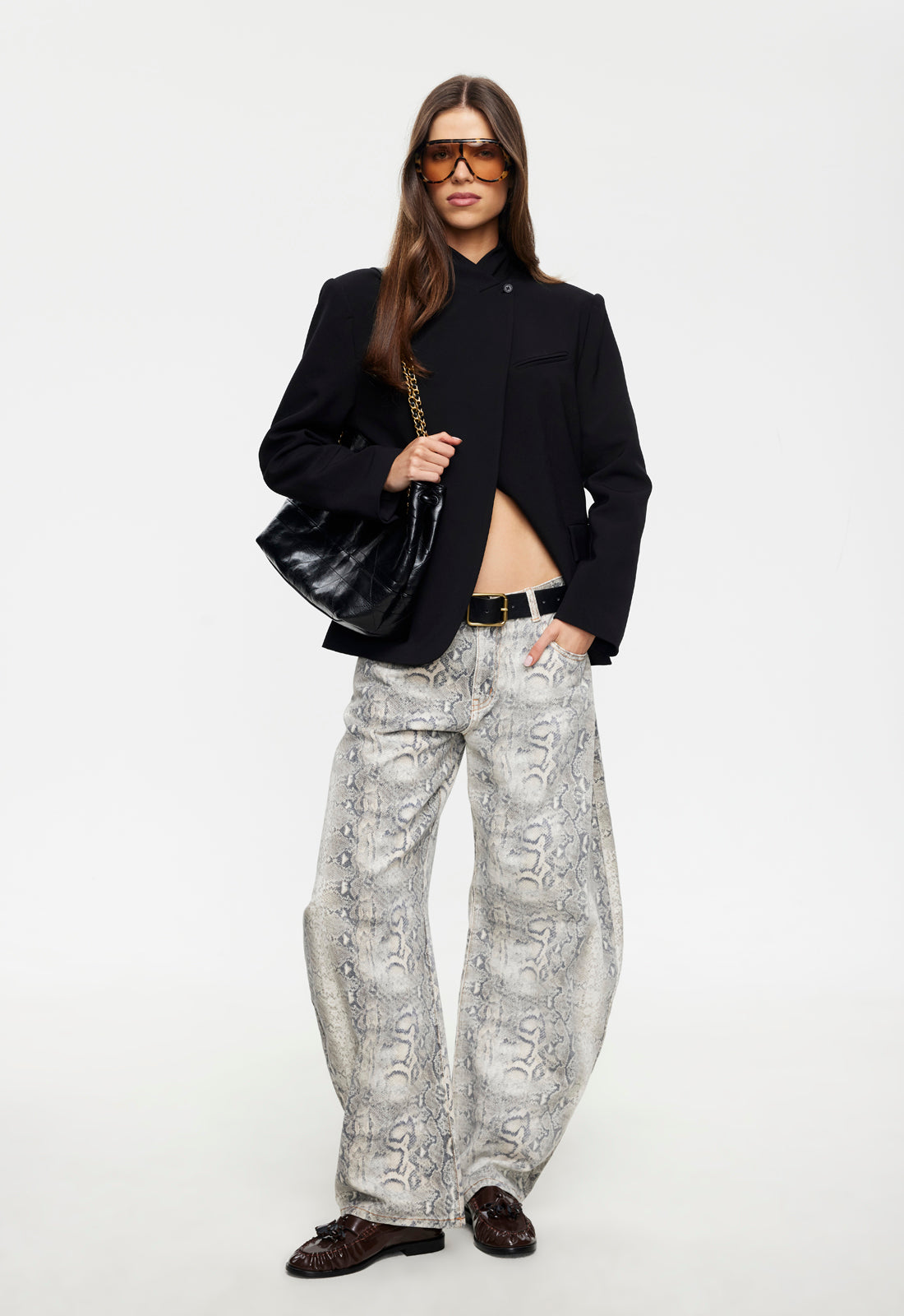 Lioness Fashion Signature HORSESHOE JEAN - PYTHON