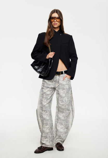 Lioness Fashion Signature HORSESHOE JEAN - PYTHON
