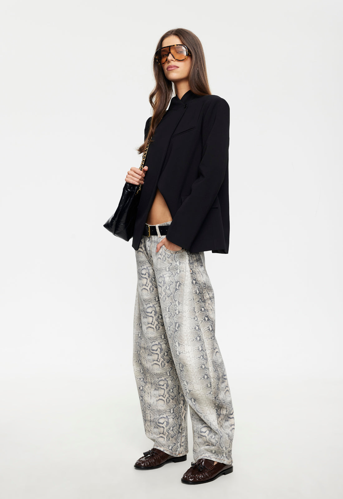 Lioness Fashion Signature HORSESHOE JEAN - PYTHON