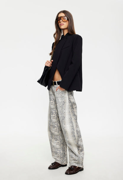 Lioness Fashion Signature HORSESHOE JEAN - PYTHON