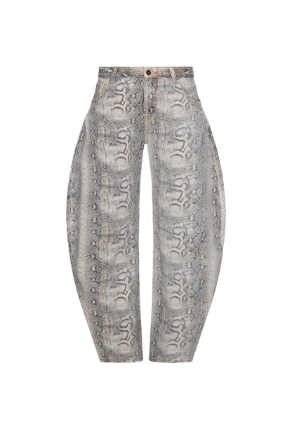 Lioness Fashion Signature HORSESHOE JEAN - PYTHON