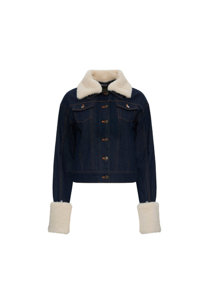 Lioness Fashion Value APRES DENIM JACKET - INDIGO