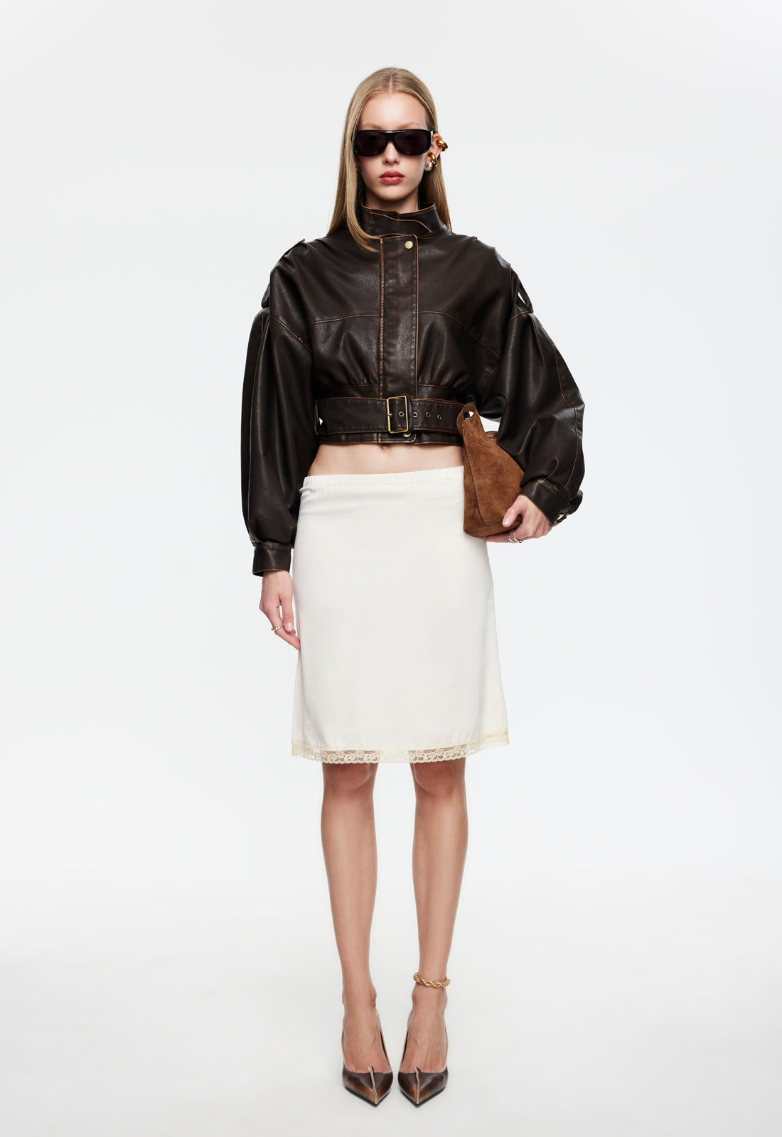 Lioness Fashion Trusted BELLA MIDI SKIRT - BUTTER