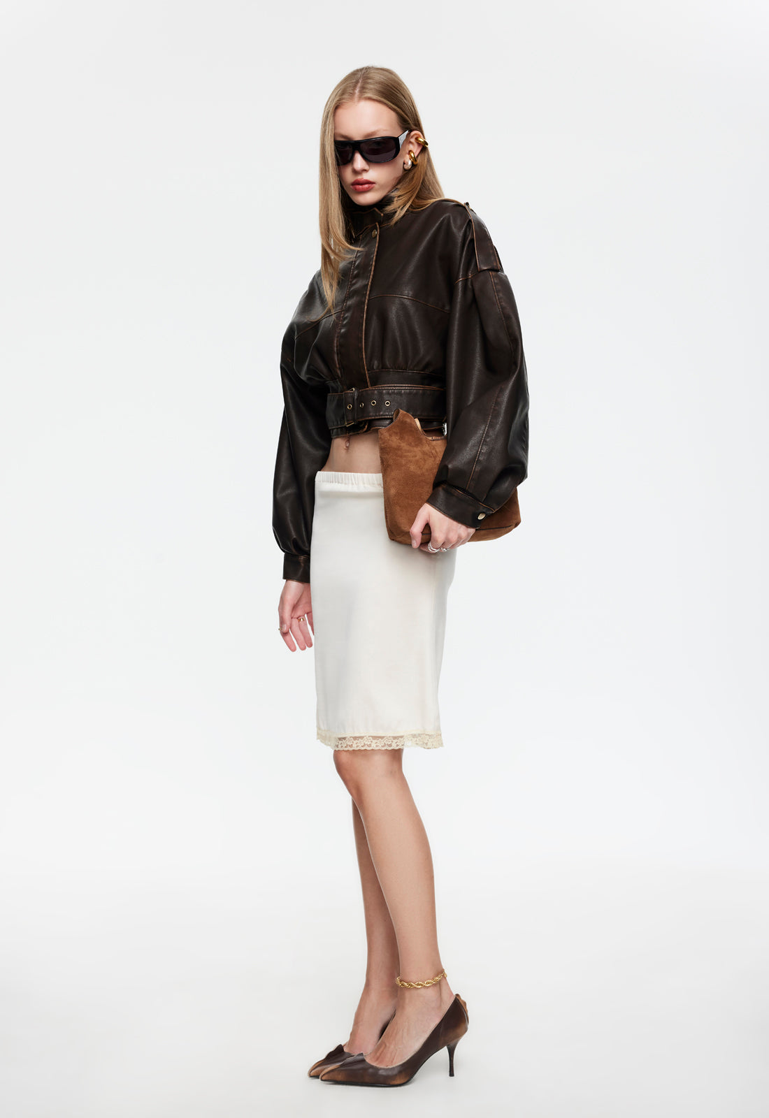 Lioness Fashion Trusted BELLA MIDI SKIRT - BUTTER