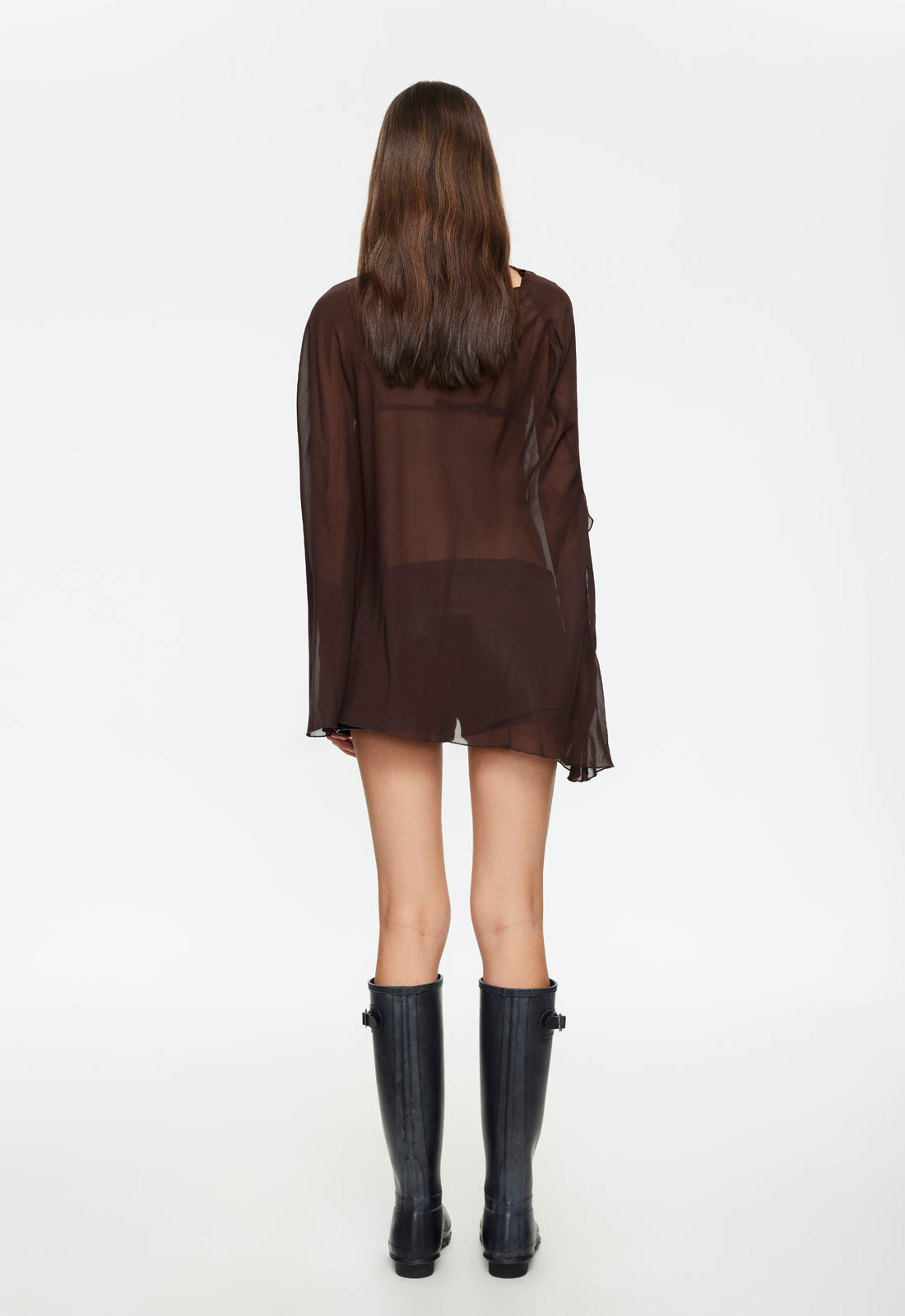 Lioness Fashion Latest AURA PONCHO - CHOCOLATE