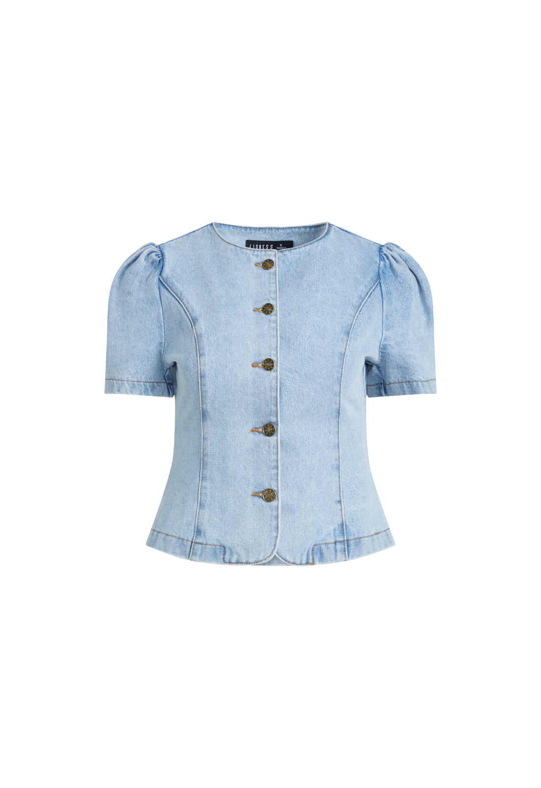 Lioness Fashion Quality Femme Blouse - Light Denim