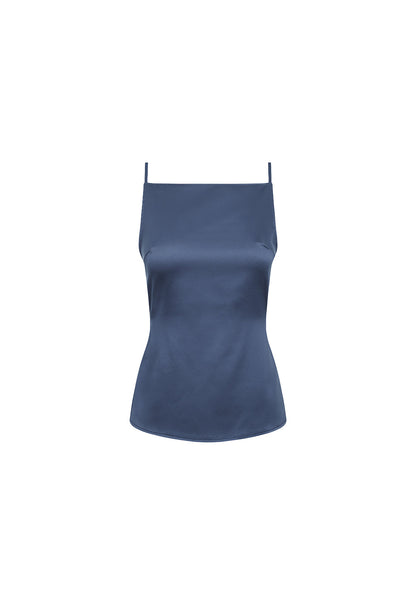 Lioness Fashion Value Camille Backless Top - Midnight Navy