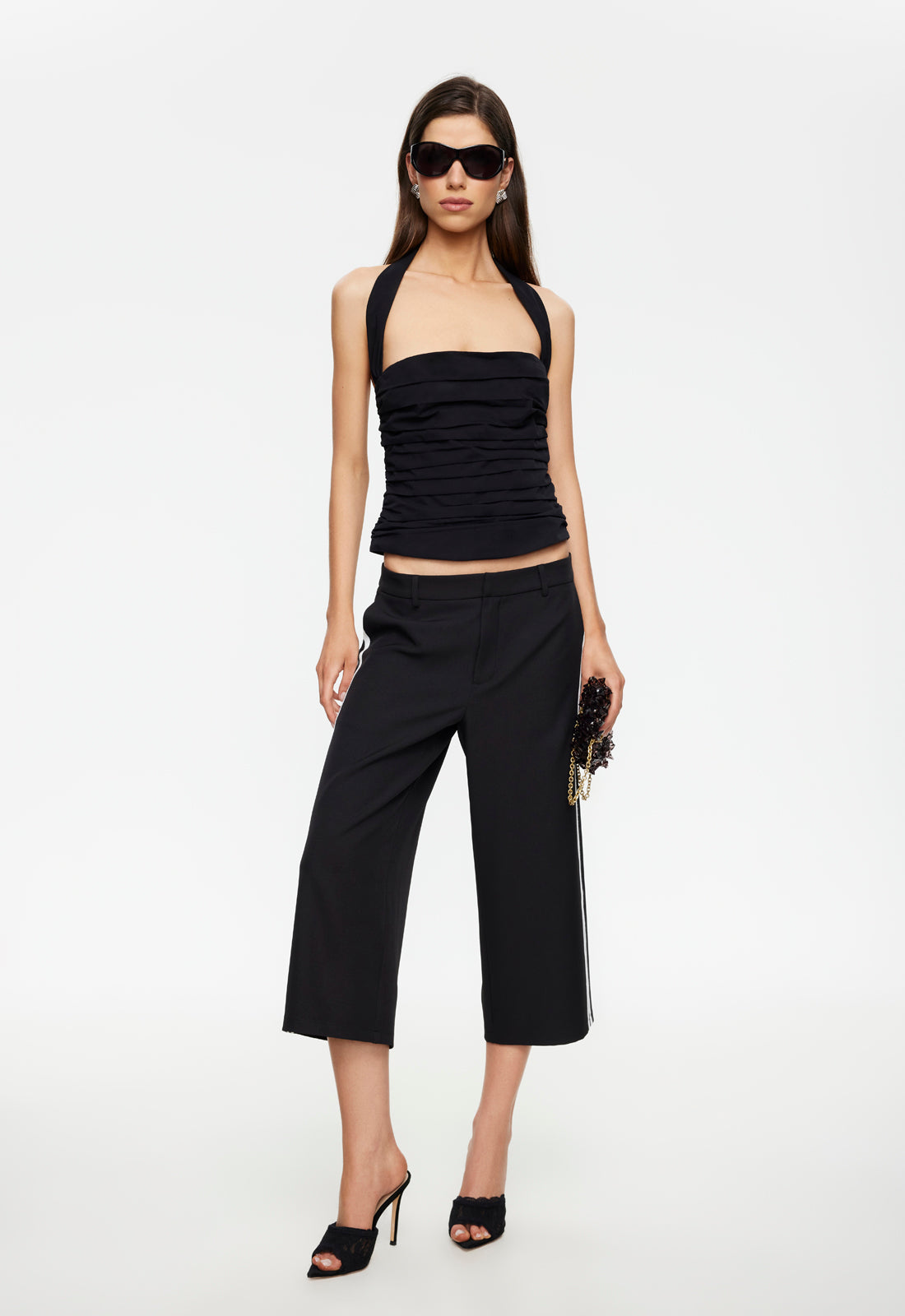 Lioness Fashion Trusted Amore Halter Top - Noir