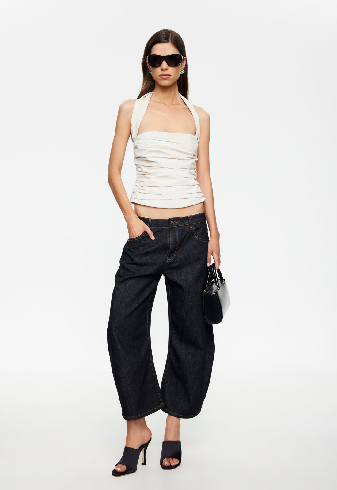 Lioness Fashion Customer Favorite Amore Halter Top - Noir