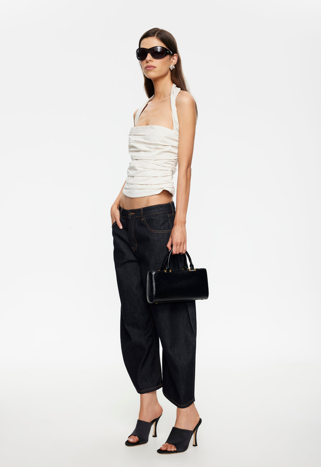 Lioness Fashion Customer Favorite Amore Halter Top - Noir