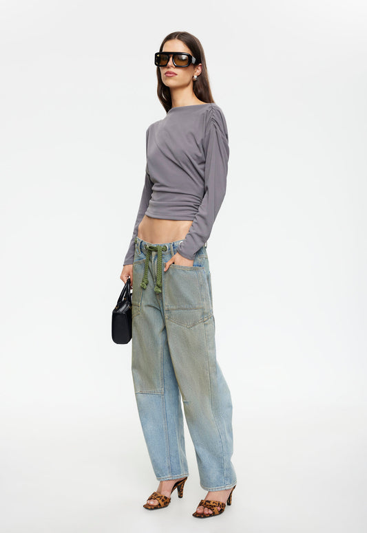 Lioness Fashion Best Price ALLURE LONG SLEEVE - ASH