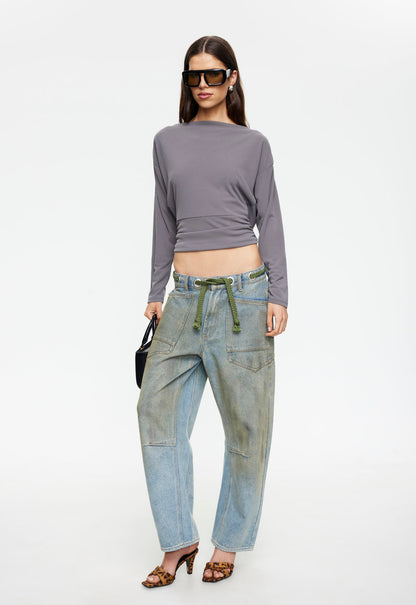 Lioness Fashion Best Price ALLURE LONG SLEEVE - ASH