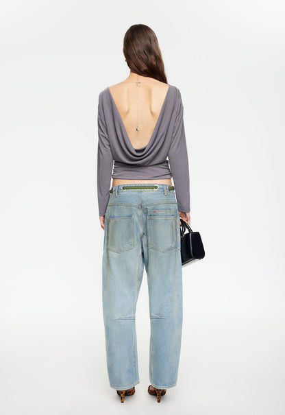 Lioness Fashion Best Price ALLURE LONG SLEEVE - ASH