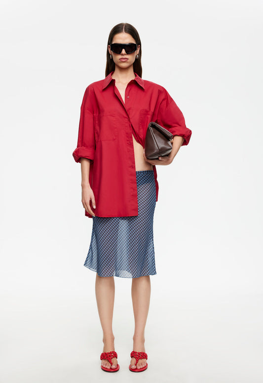 Lioness Fashion Value CLARITY SHIRT - CRIMSON