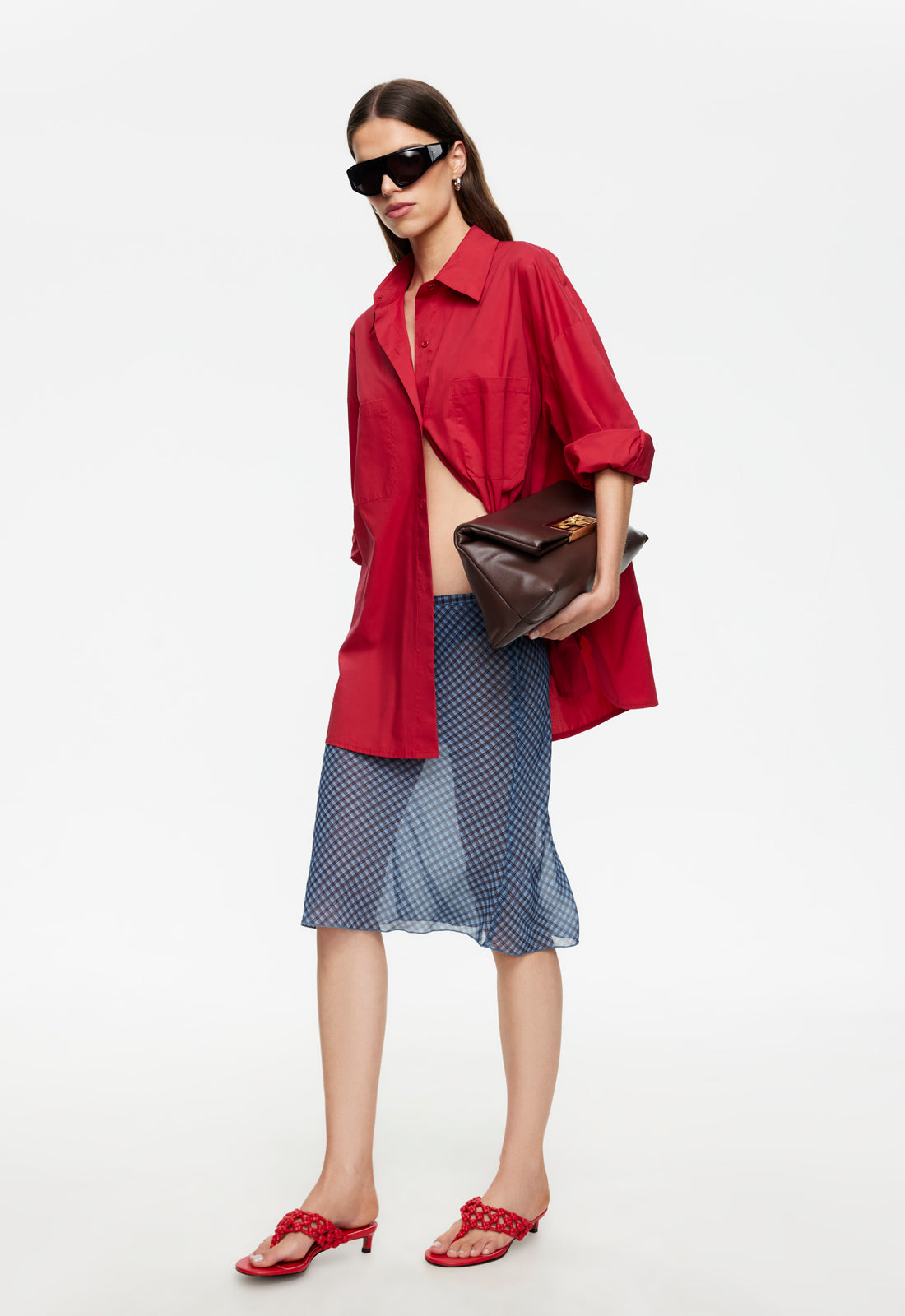 Lioness Fashion Value CLARITY SHIRT - CRIMSON