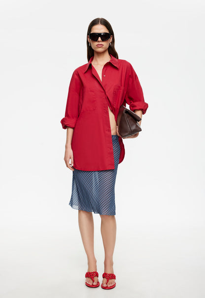 Lioness Fashion Value CLARITY SHIRT - CRIMSON