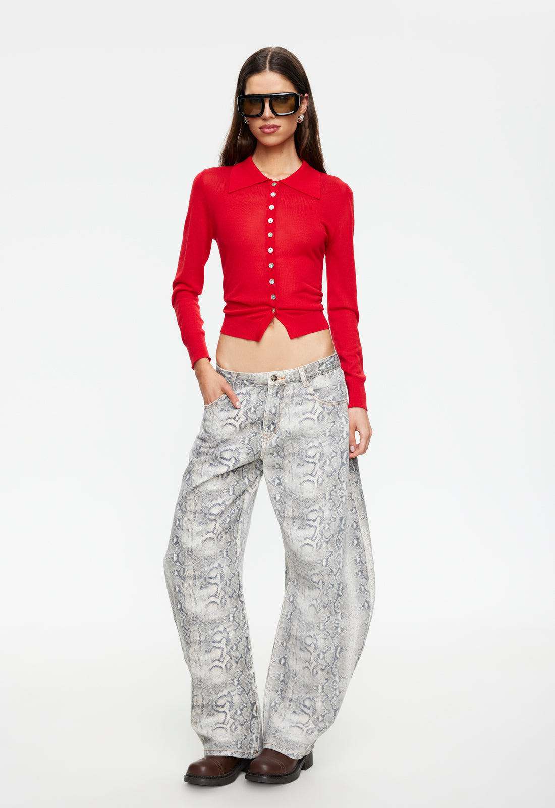 Lioness Fashion Best Seller CHALET LONG SLEEVE - CRIMSON