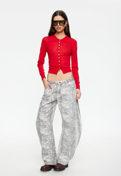 Lioness Fashion Best Seller CHALET LONG SLEEVE - CRIMSON