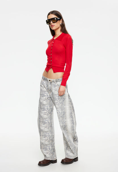 Lioness Fashion Best Seller CHALET LONG SLEEVE - CRIMSON