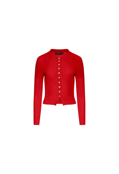 Lioness Fashion Best Seller CHALET LONG SLEEVE - CRIMSON