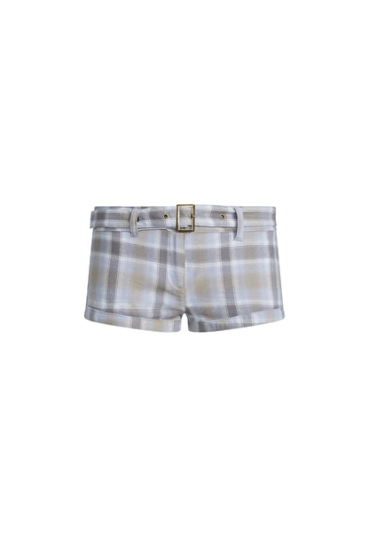 Lioness Fashion Trusted Afterglow Mini Short - Ash Plaid