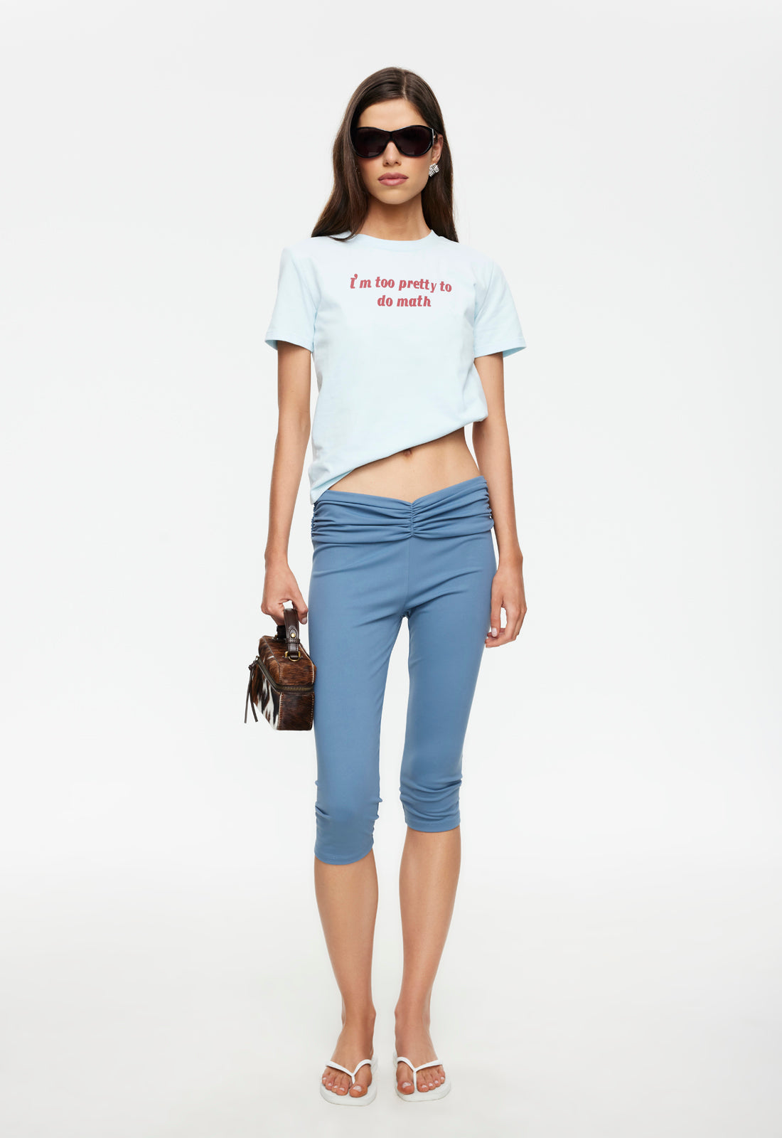 Lioness Fashion Discount Capo Capri - Slate