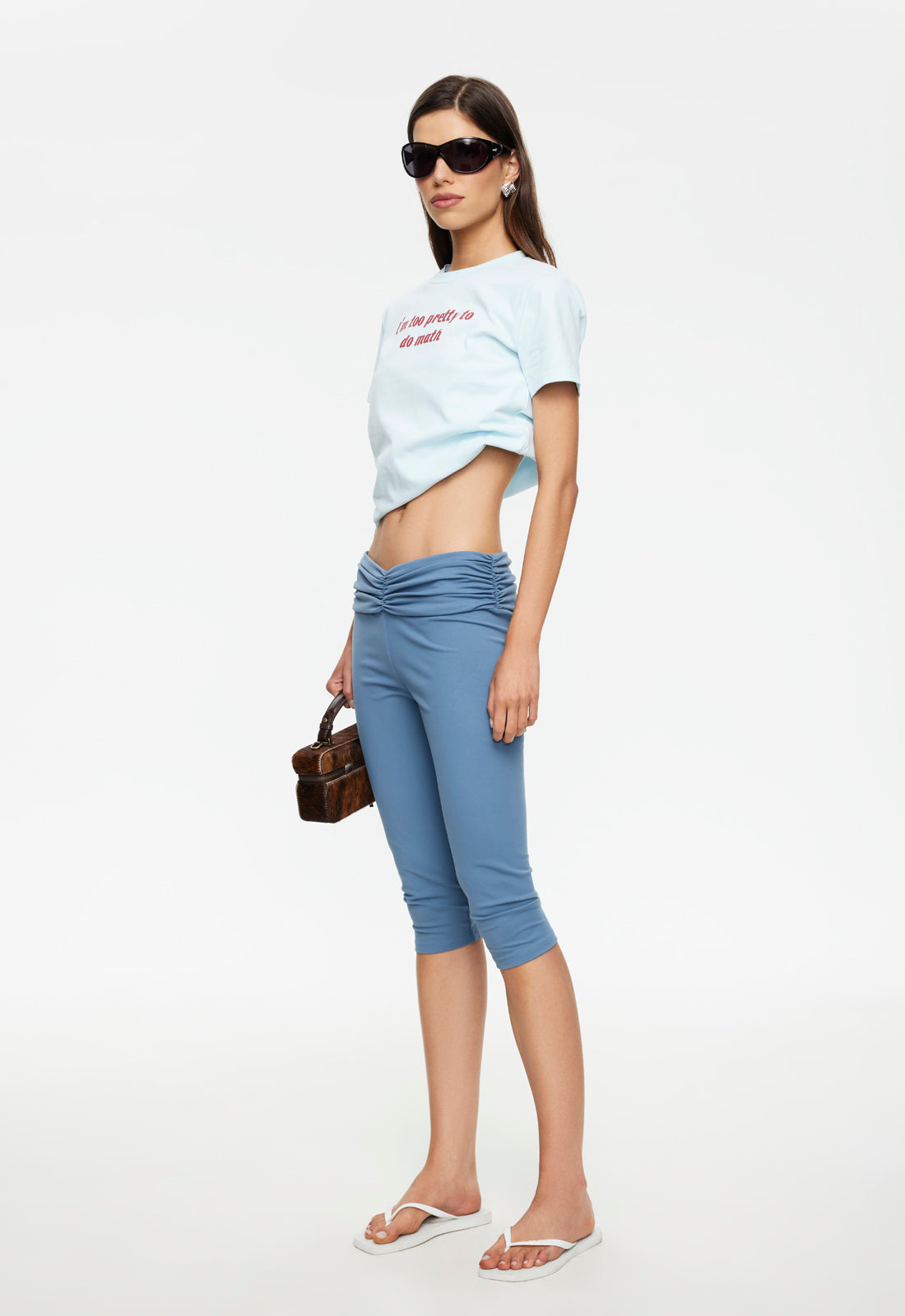 Lioness Fashion Discount Capo Capri - Slate