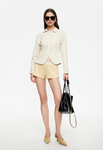 Lioness Fashion Trusted Vita Knit Short - Mustard