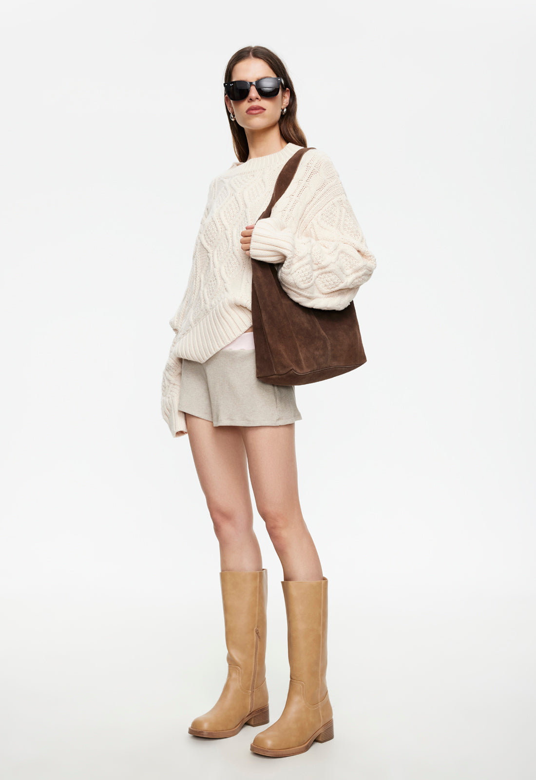 Lioness Fashion Smart Buy Vita Knit Short - Stone