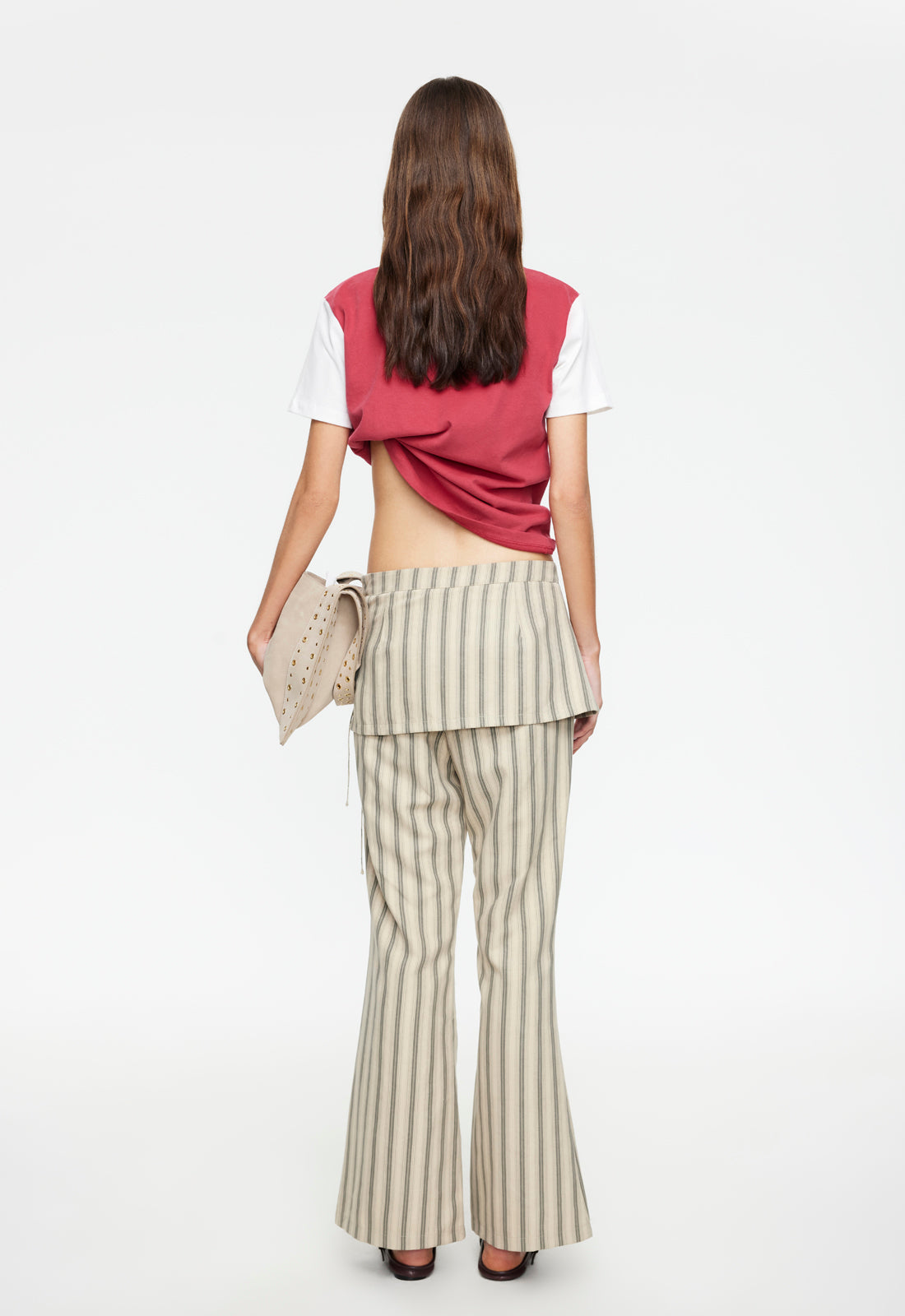Lioness Fashion Quality ALPINE PANT - BEIGE STRIPE