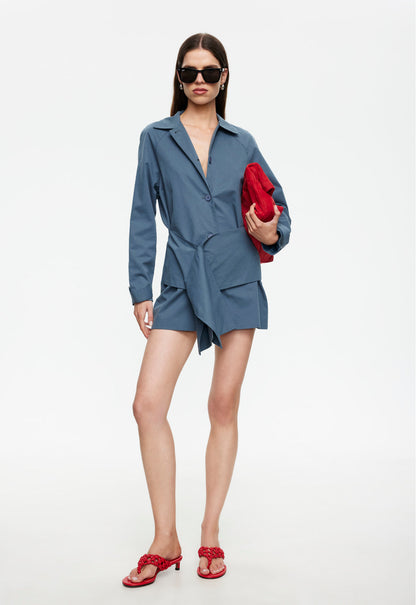 Lioness Fashion Special Offer Wiseguy Mini Dress - Slate