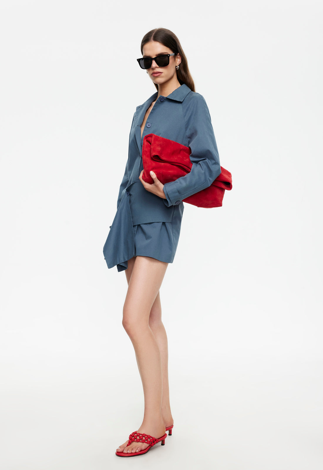 Lioness Fashion Special Offer Wiseguy Mini Dress - Slate