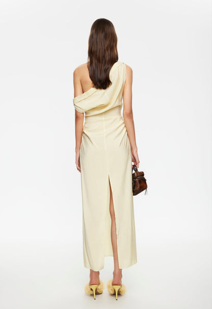 Lioness Fashion Exclusive Sweetheart Maxi Dress - Lemon