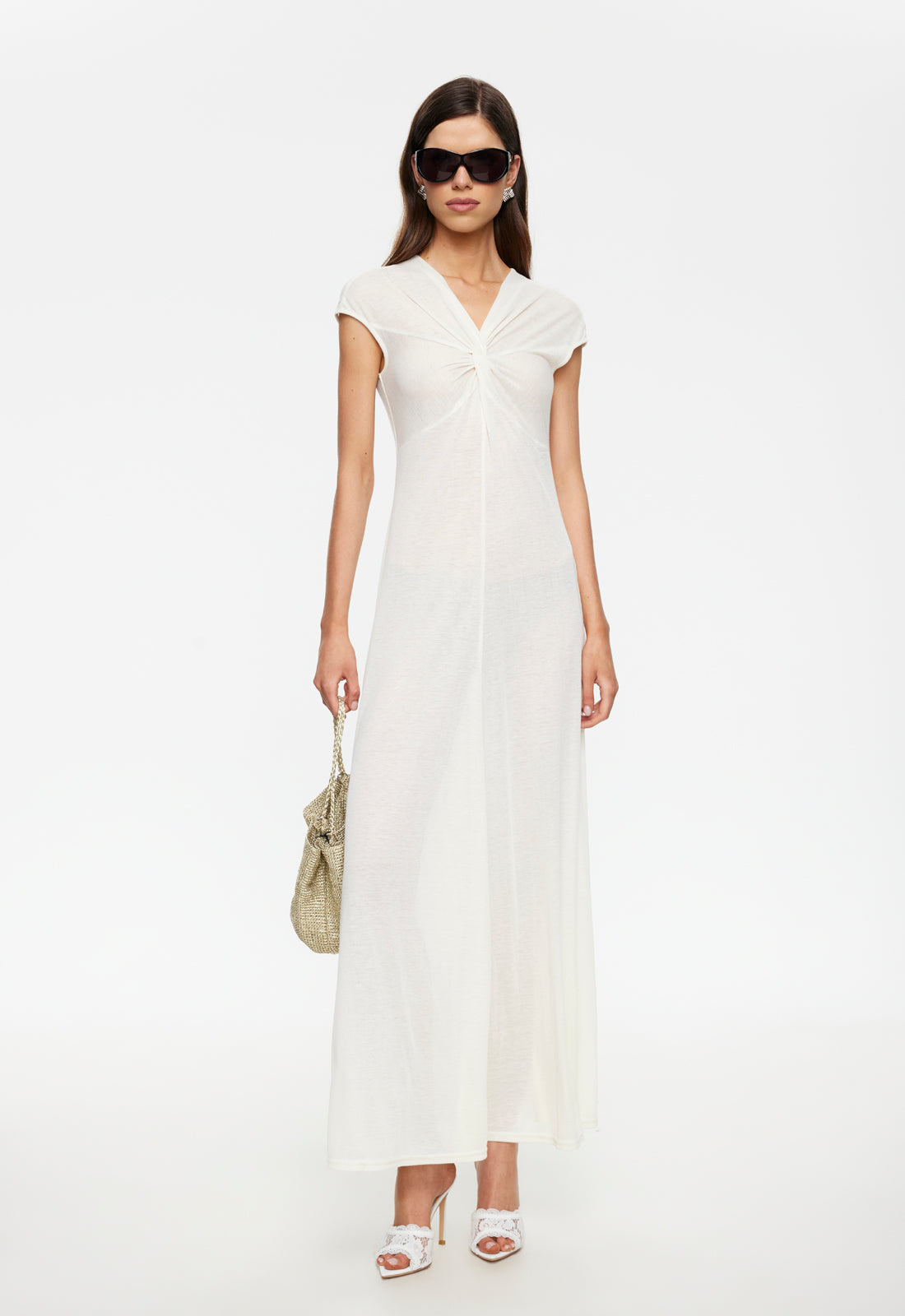Lioness Fashion Deals Adriana Maxi Dress - Vanilla