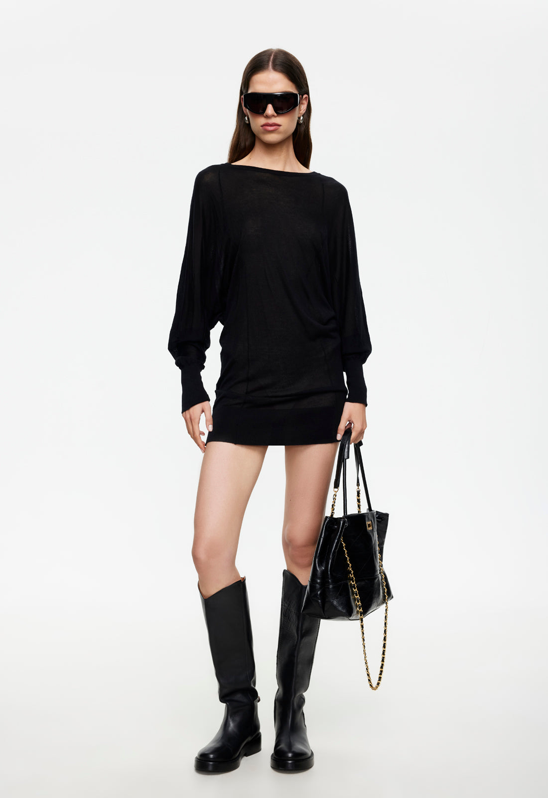 Lioness Fashion Top Pick Bellissimo Mini Dress - Noir