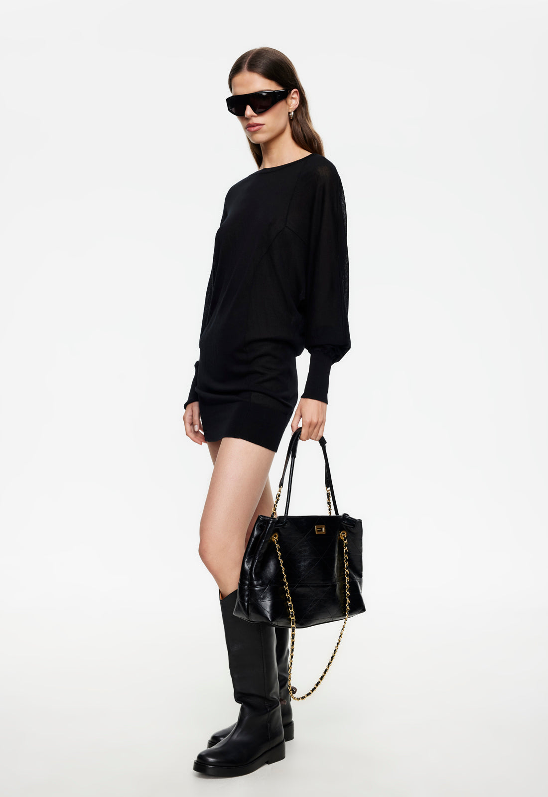 Lioness Fashion Top Pick Bellissimo Mini Dress - Noir