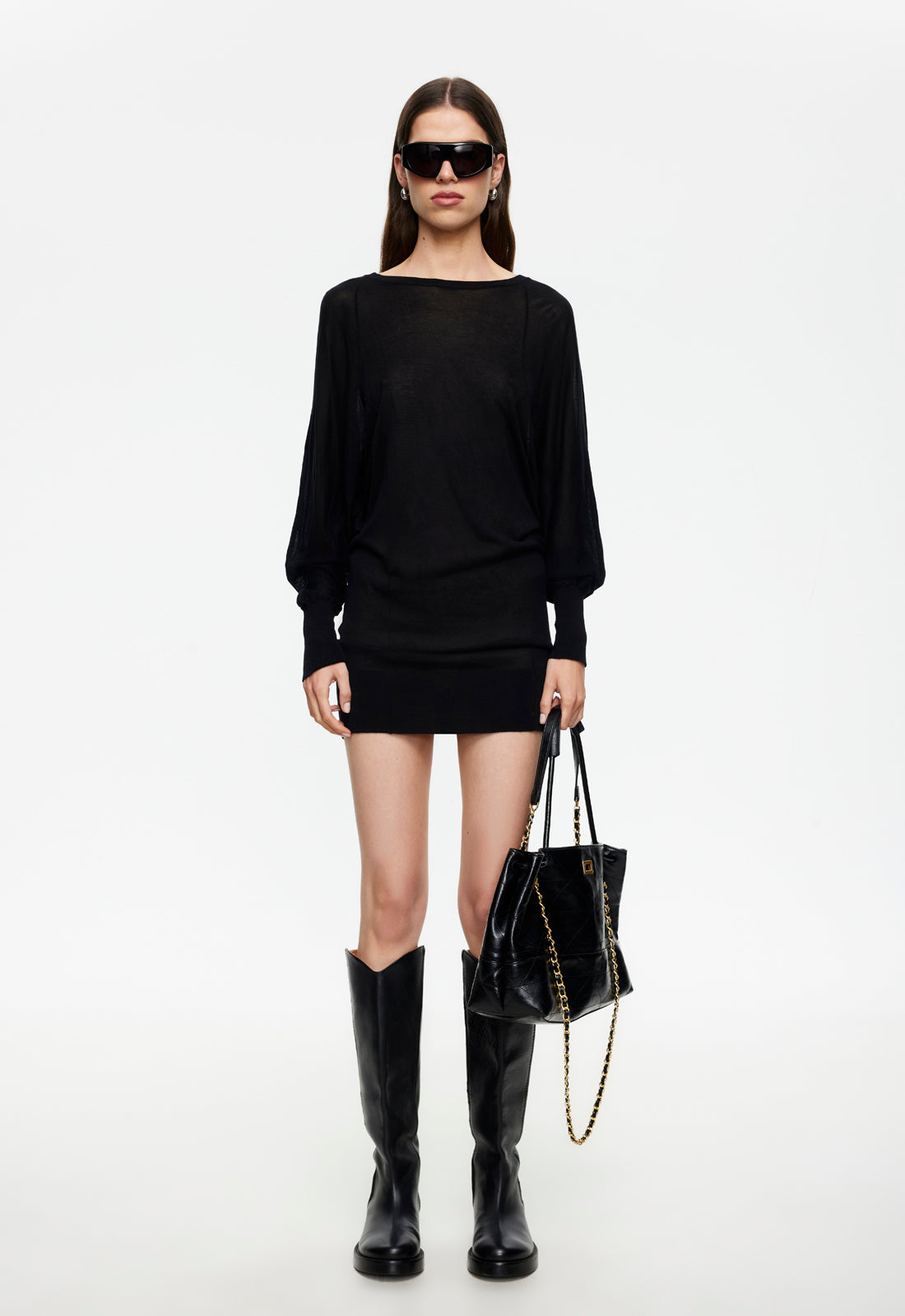 Lioness Fashion Top Pick Bellissimo Mini Dress - Noir
