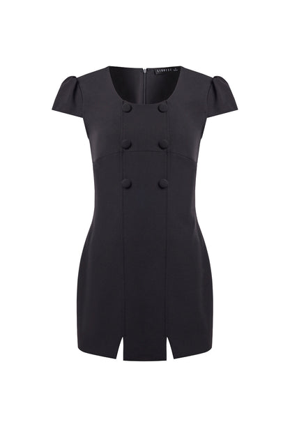 Lioness Fashion Classic Rosa Mini Dress - Noir