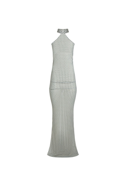 Lioness Fashion Discount LUX MAXI DRESS - SKY CHECK