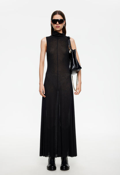 Lioness Fashion Premium LAST LIGHT MAXI DRESS - ONYX