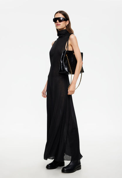 Lioness Fashion Premium LAST LIGHT MAXI DRESS - ONYX