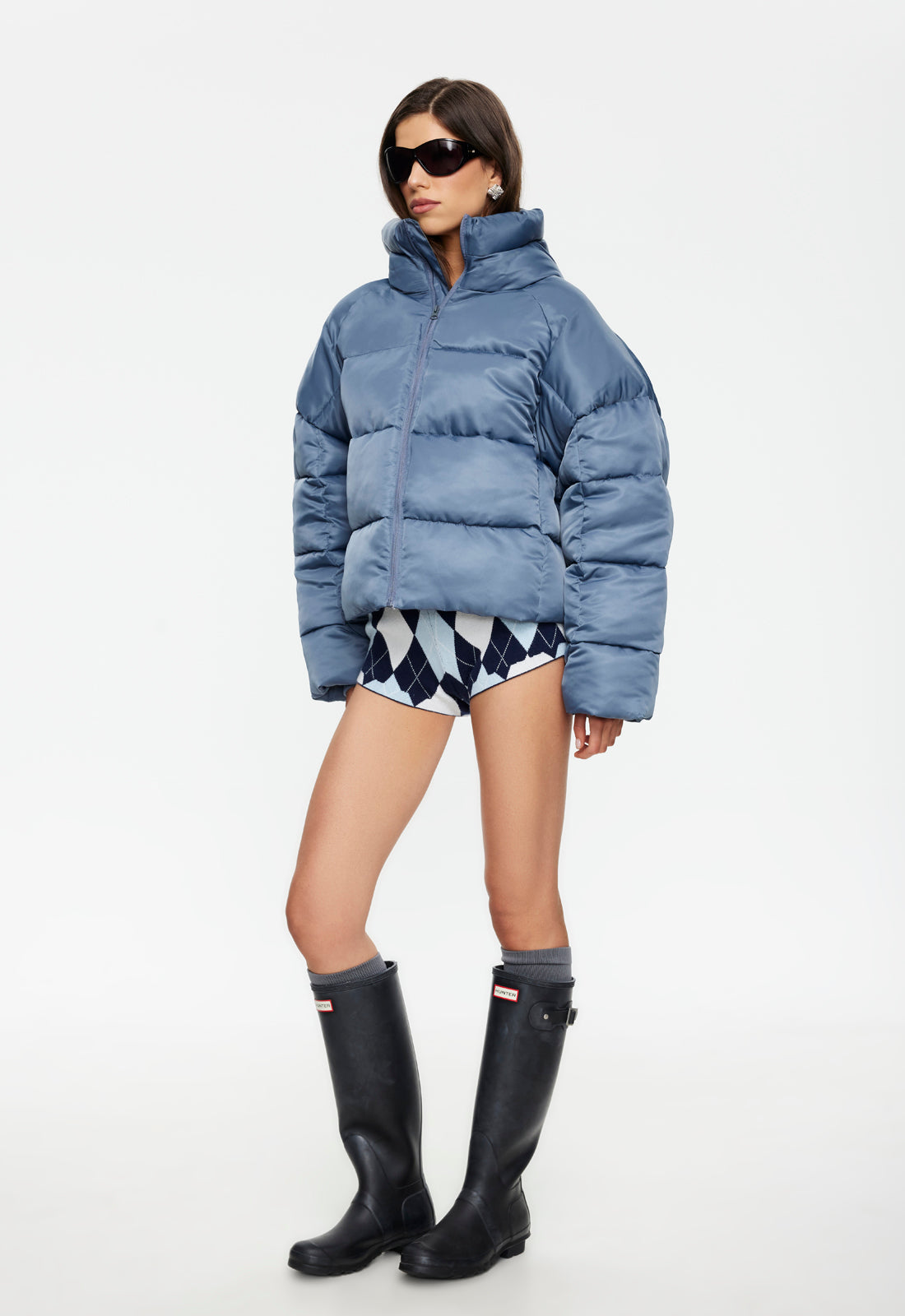 Lioness Fashion Classic Cindy Puffer Jacket - Slate
