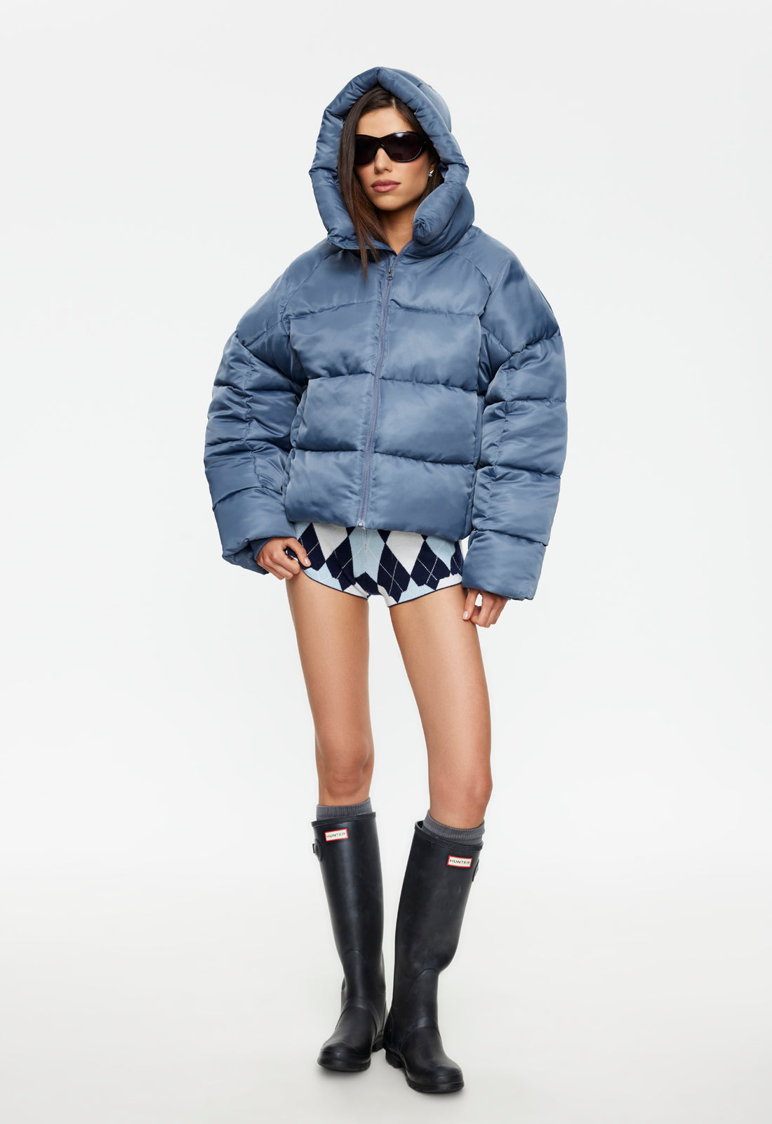 Lioness Fashion Classic Cindy Puffer Jacket - Slate