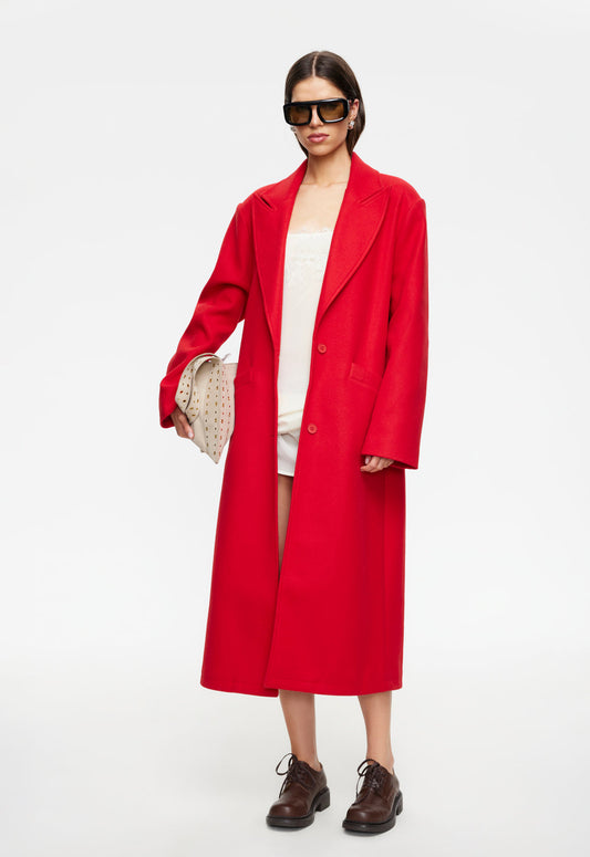 Lioness Fashion Classic OLSEN COAT - CRIMSON