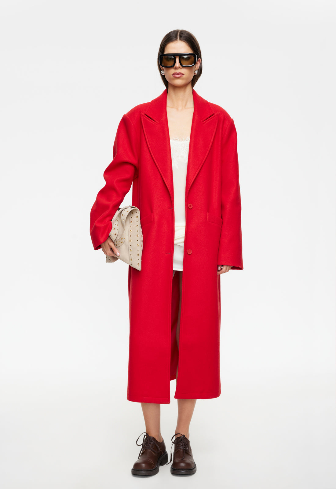 Lioness Fashion Classic OLSEN COAT - CRIMSON