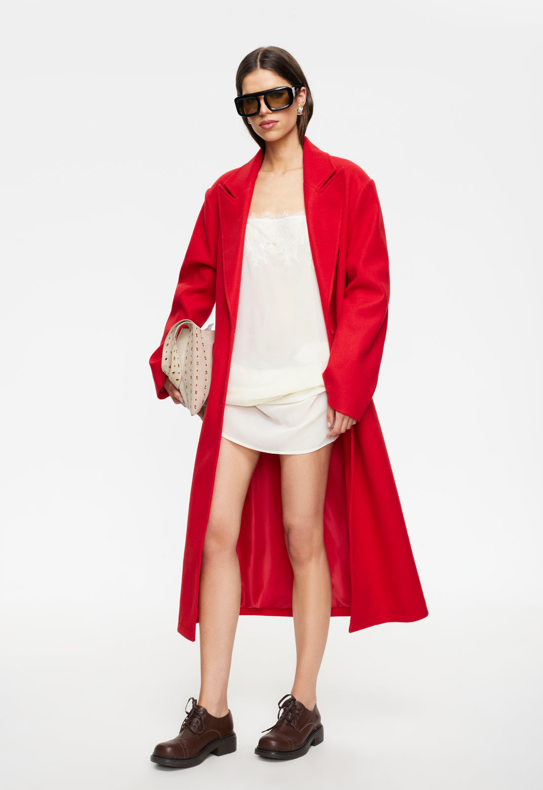 Lioness Fashion Classic OLSEN COAT - CRIMSON