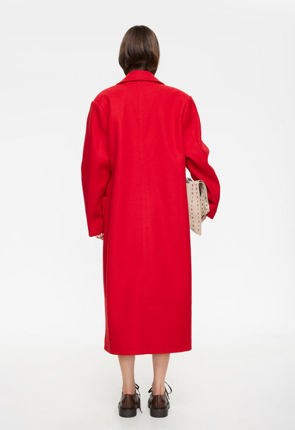 Lioness Fashion Classic OLSEN COAT - CRIMSON