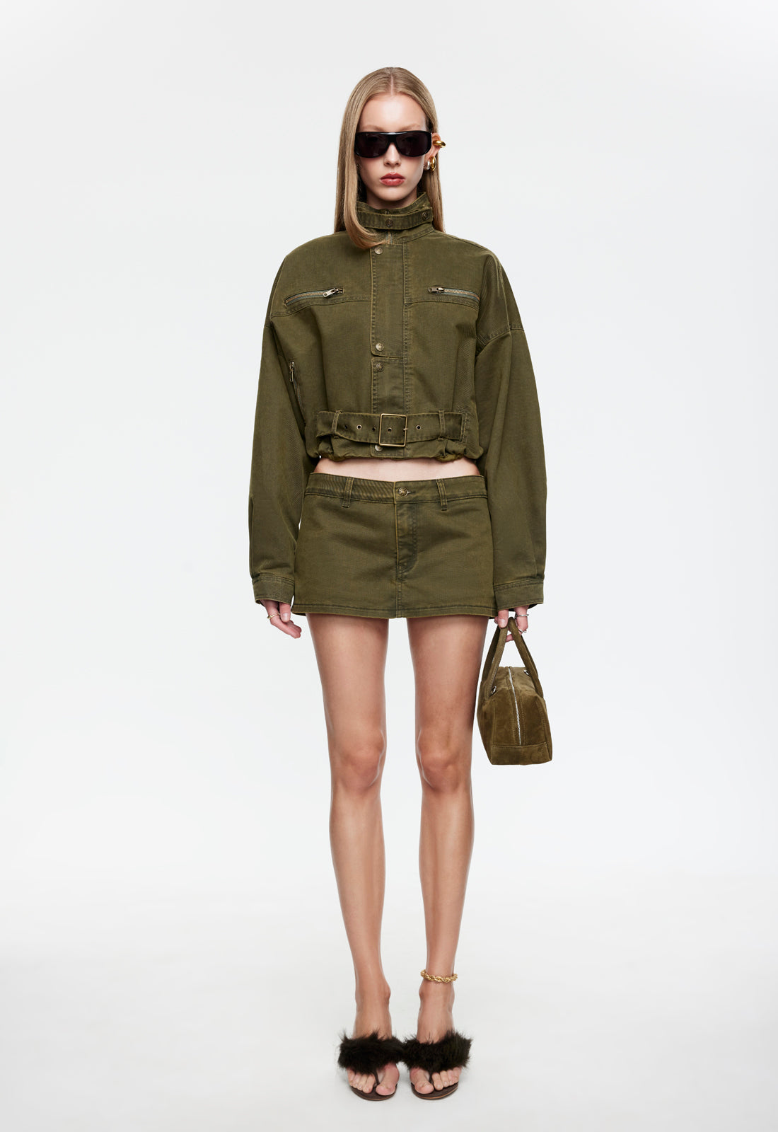 Lioness Fashion Customer Favorite RINATA JACKET - KHAKI