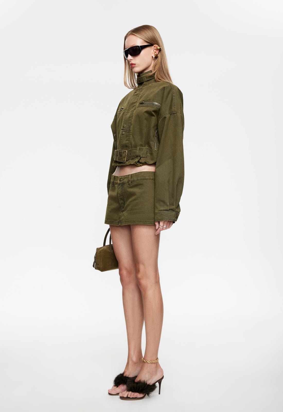 Lioness Fashion Customer Favorite RINATA JACKET - KHAKI